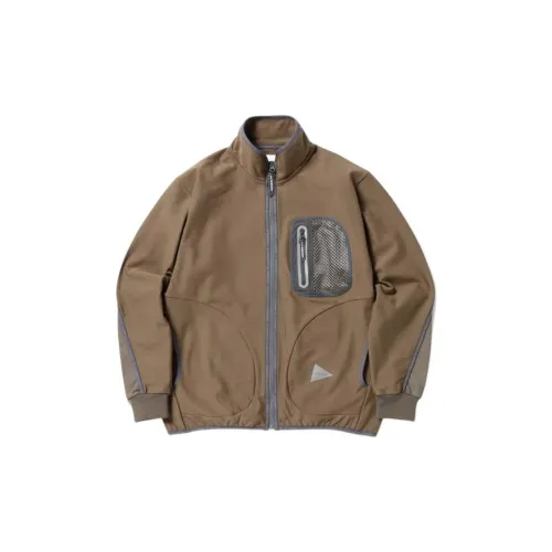 And Wander Jackets Unisex Light Brown