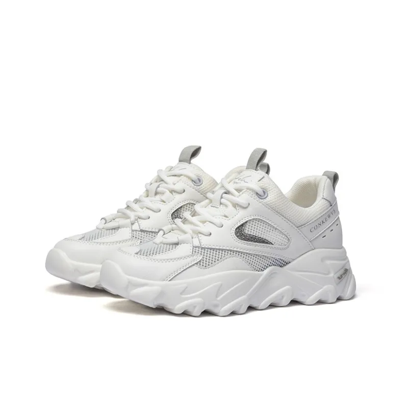 SATCHI SPORT Cushioned Wear-Resistant Breathable Chunky Sneakers Women's-8