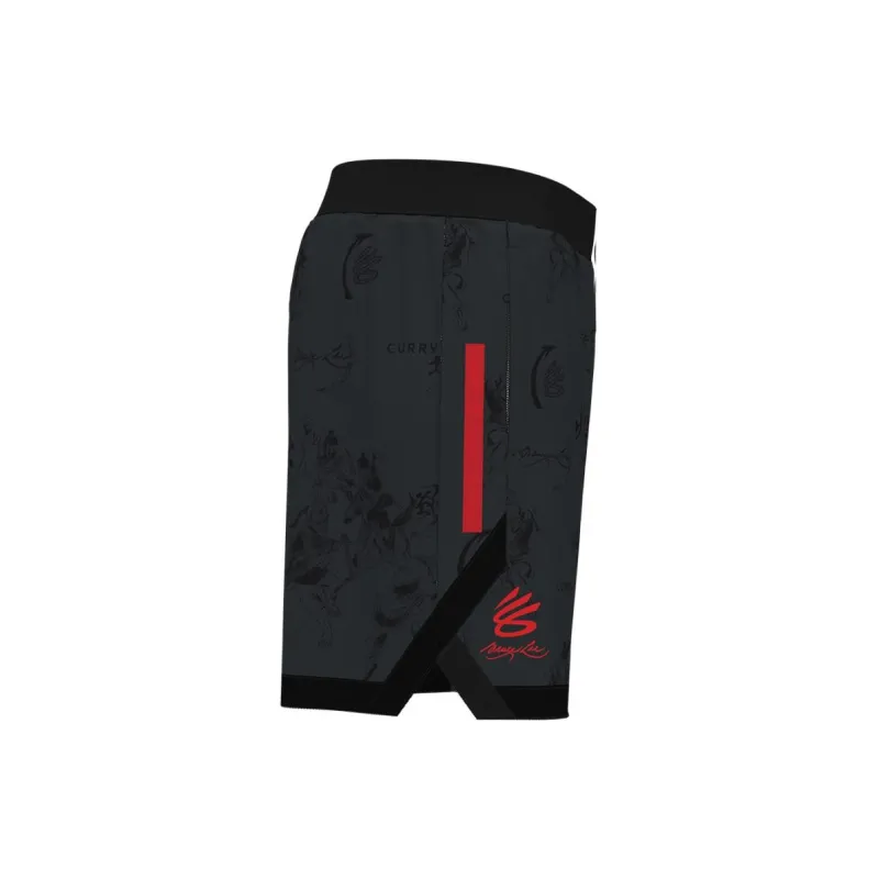 Under Armour Basketball Shorts Men's Gray-3
