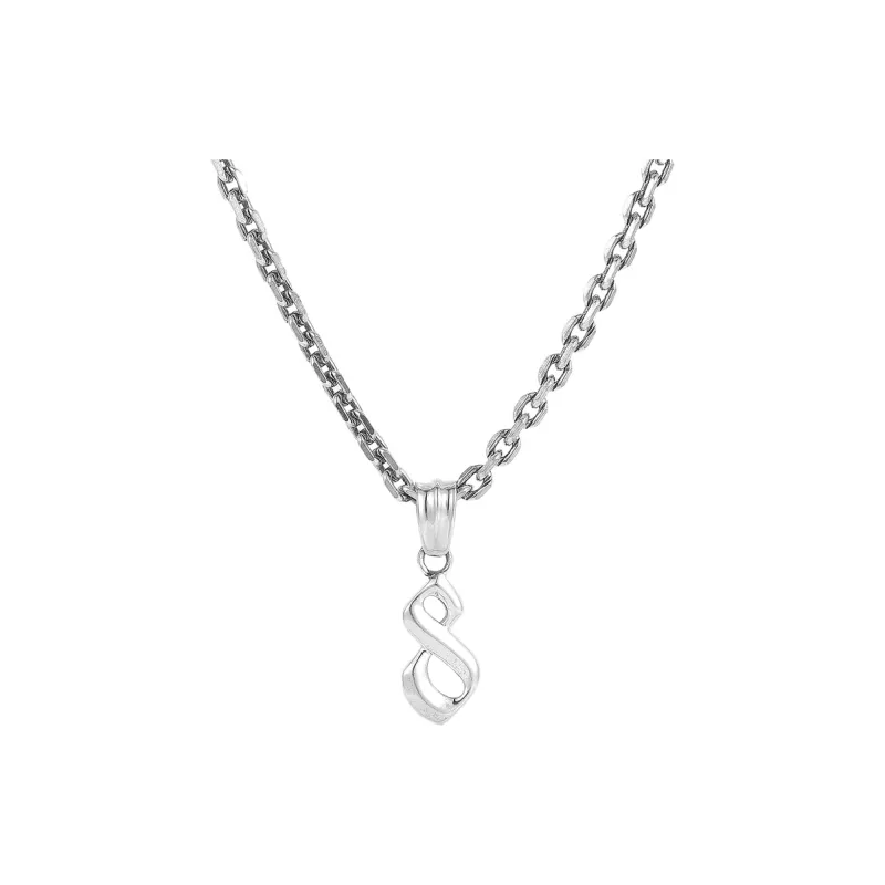 Ruibeila 925 Sterling Silver Necklaces Unisex-14