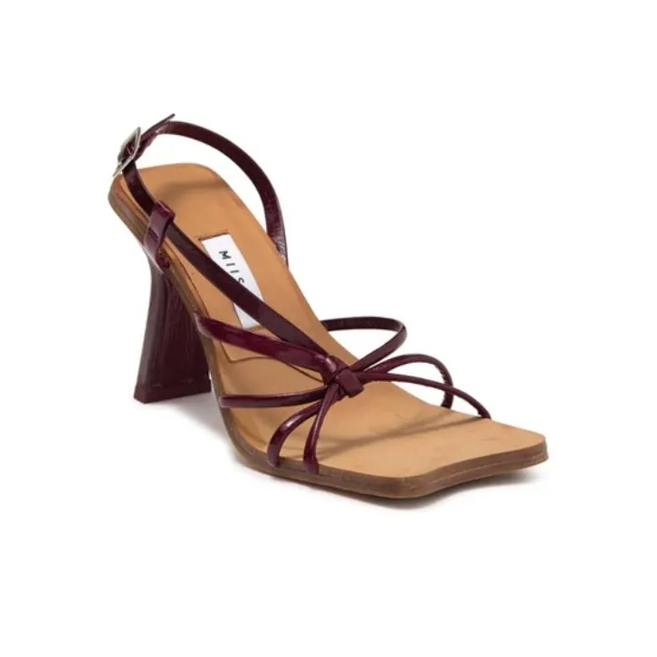 MIISTA Strap Sandals Women's Purple-3