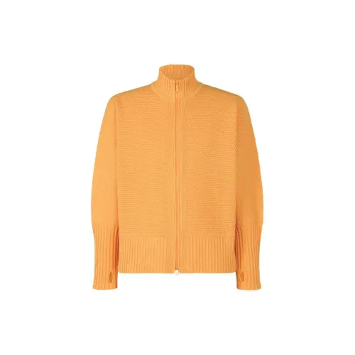 ISSEY MIYAKE Rustic Knit Knitwear Men's Orange