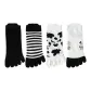 4 Pack (Black+Pinstripe+Cow Print+Cow)