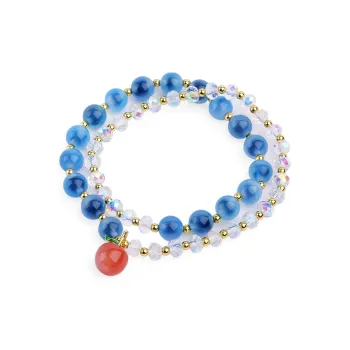 Zhen Hu Pavilion Agate Jade Bracelets Unisex