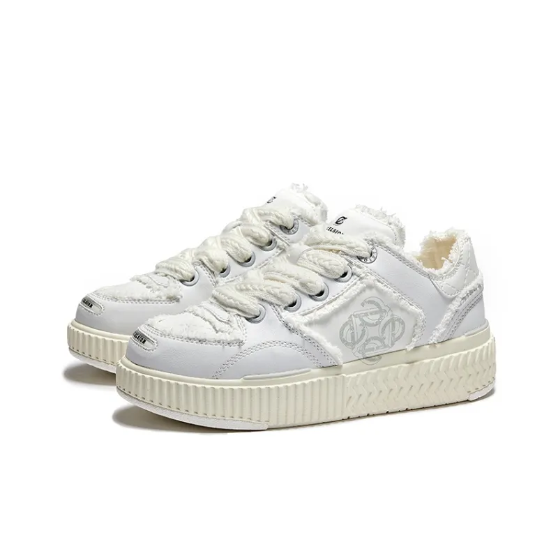 Excelsior Canvas Shoes Unisex Low Top White-1
