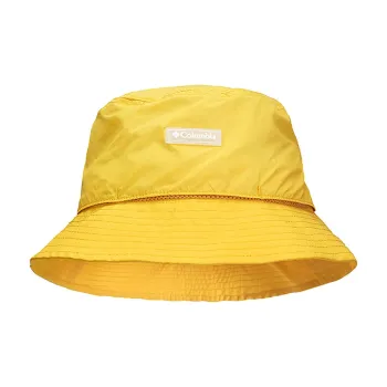 Columbia Polyamide Polyester Bucket Hats Unisex Yellow/White