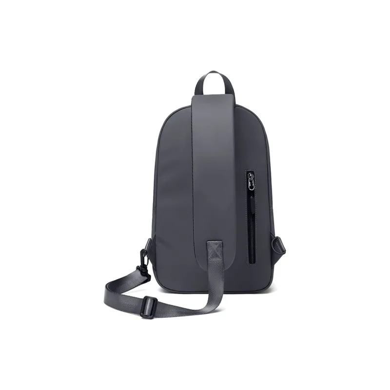GOLF Oxford Crossbody Bag Cycling Bag Sling Bag Regular Men's Black/Dark Gray With Black-14