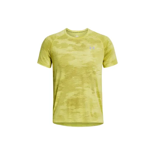 Under Armour Streaker T-Shirts Men Neon Yellow