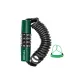 Upgraded Alloy Lock, Green[Length 1.5m]Includes 1.2m Thin Steel Cable
