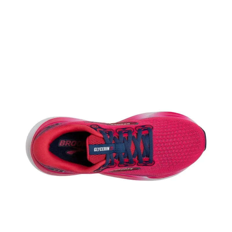 Brooks Women's Glycerin GTS 21 'Raspberry Estate Blue'-3