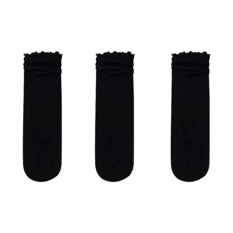 MIIOW Mid Calf Socks Women's 3 Pack-1