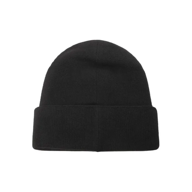 Alexander McQueen Logo Embroidered Turn Up Brim Beanie-4