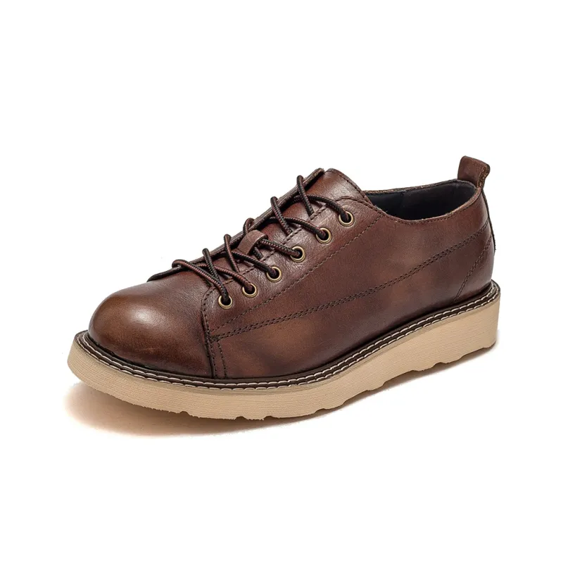Jay Men's Casual Shoes Men Low Top Brown-1