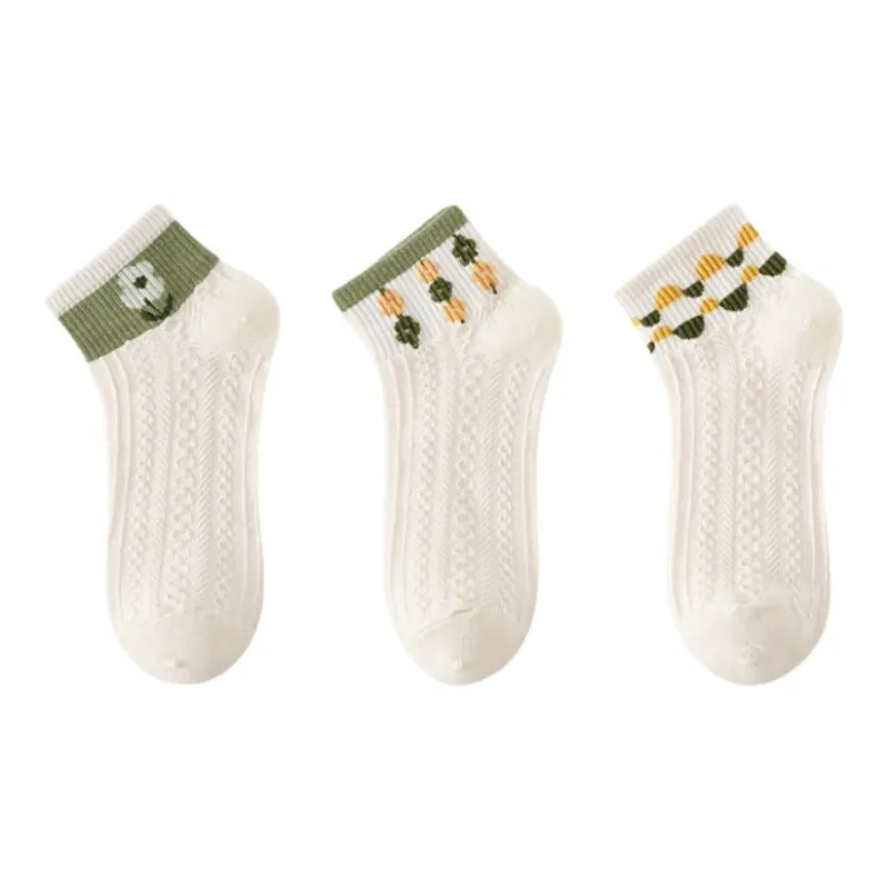 MIIOW Ankle Socks Women's 3 Pack-3