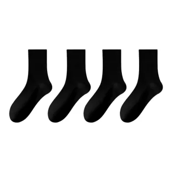 MIIOW Mid Calf Socks Women's 4 Pack