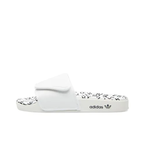 Hyke X Adidas Originals Adilette Slide Slippers Men White/Black