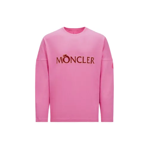 Moncler T-Shirts Men Pink