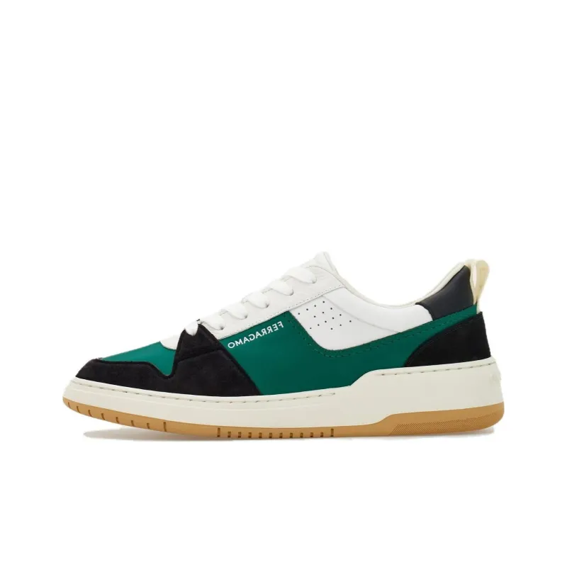FERRAGAMO Dennis Panelled Sneakers-0