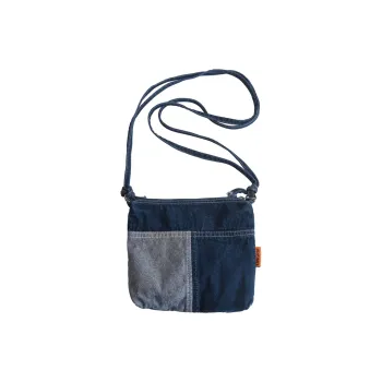 Deli Bear Denim Crossbody Bag, Shoulder Bag Unisex