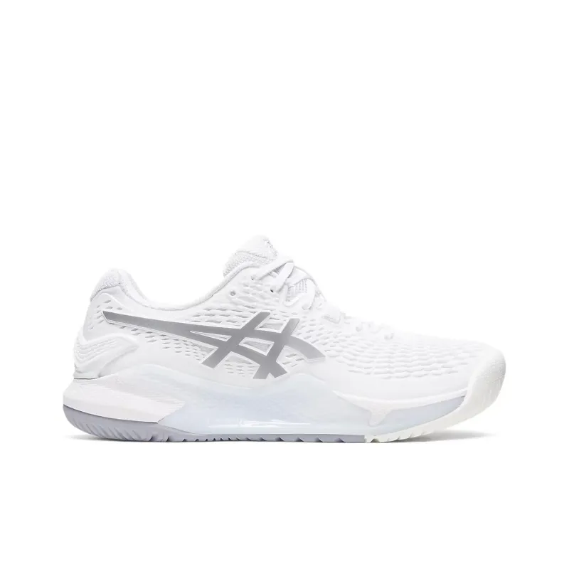Asics Gel Resolution 9 Wide 'White Pure Silver' Women's-1