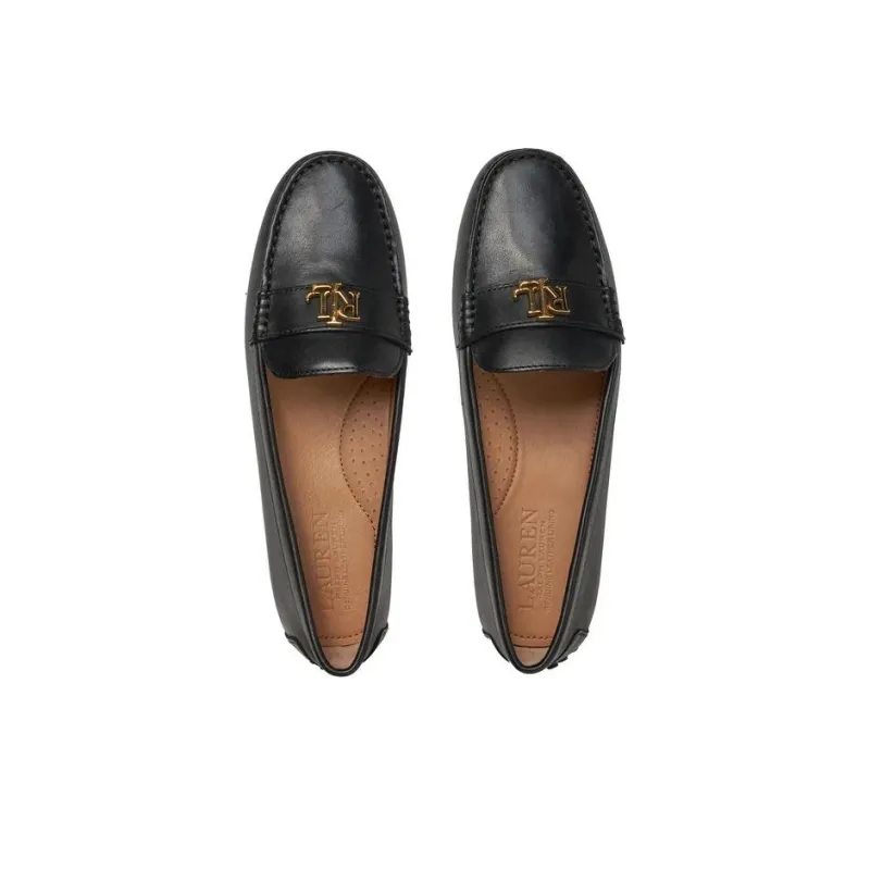 Lauren Ralph Lauren Barnsbury Driver Leather Loafers-4