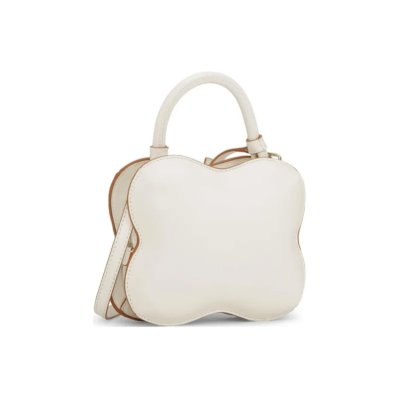 GANNI Egret Small Butterfly Crossbody Bag-1