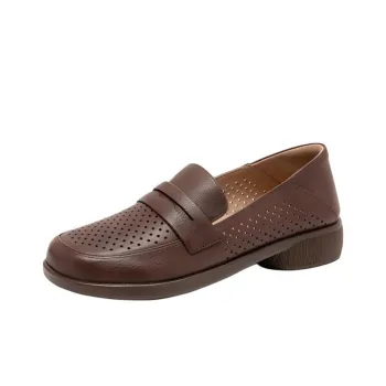 Satchi Loafers 3.4cm Women's Brown