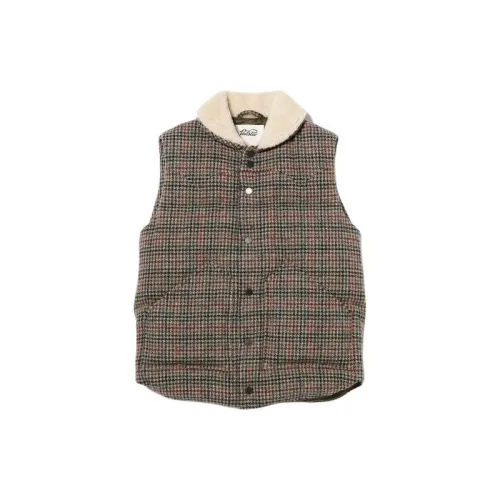 Beams Vests Men Gray