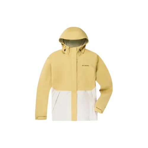 Columbia City Outdoor Collection Windbreaker Jackets Women's Yellow