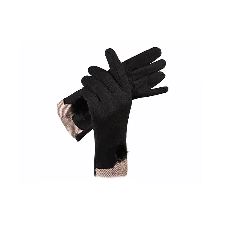 AAJF Polyester Knit Gloves Women's-1