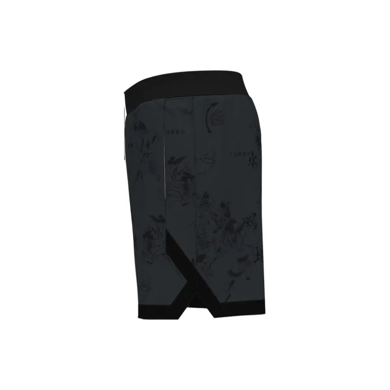 Under Armour Basketball Shorts Men's Gray-2