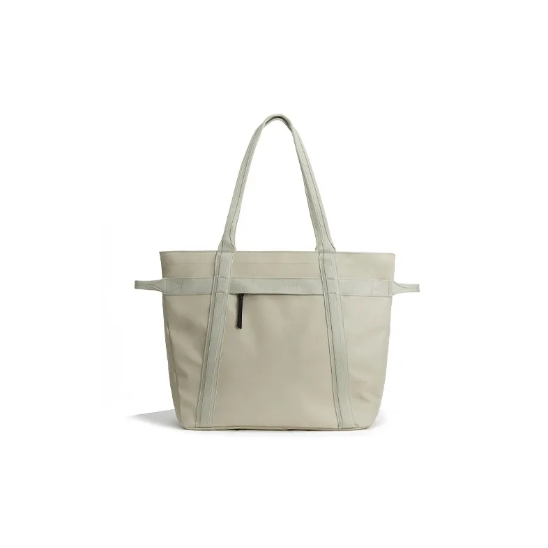 Herschel Recycled Material Handbag Tote Large Size Unisex Light Stone White-2