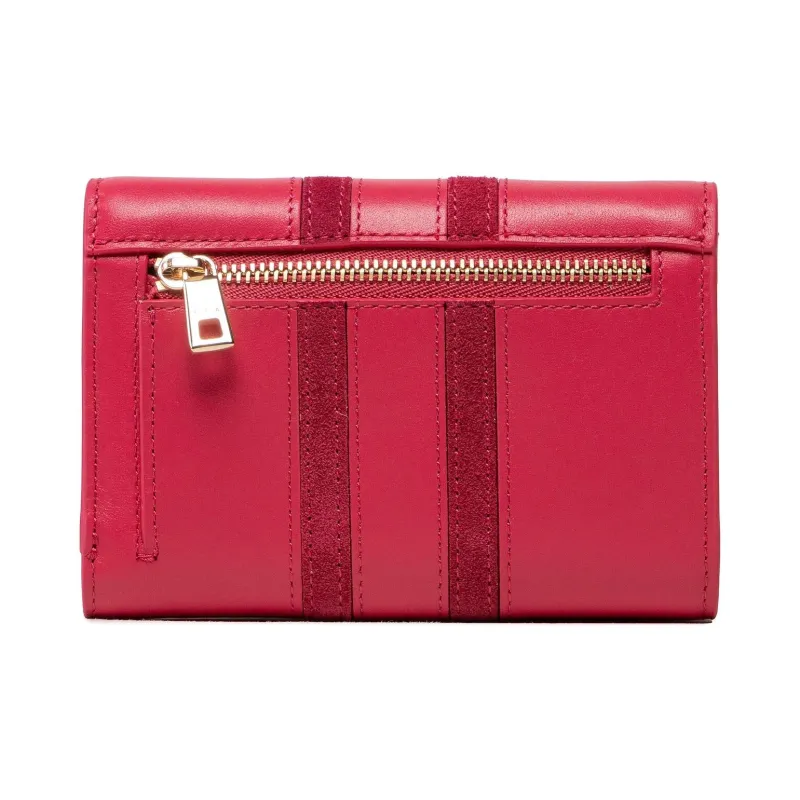 Furla Sirena Collection Leather Wallet Large Size Women's Pink-1