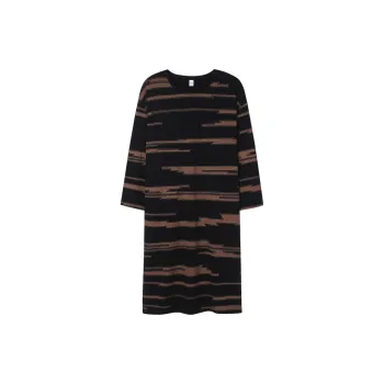 Sha Qian Nightgown Spring And Fall Season Women's Black