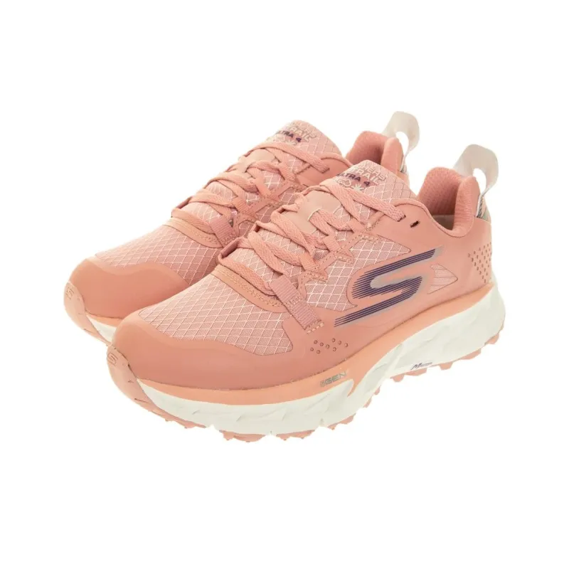 Skechers Gotrail Ultra 4 Go Dri Cushioning Low-Top Running Shoes Women's Orange-1