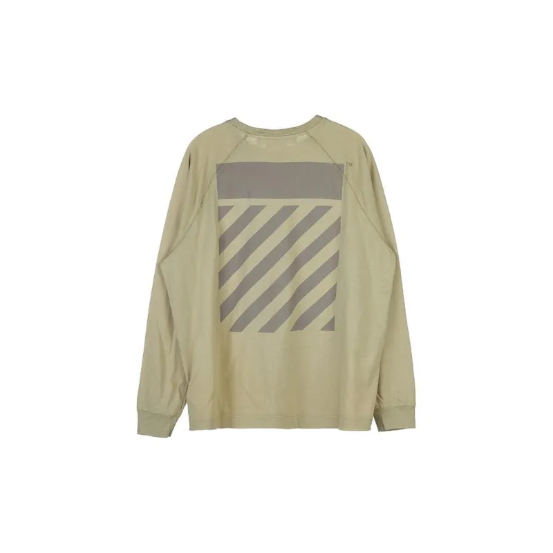 OFF WHITE Oversized Logo Detailed Crewneck Sweatshirt-1