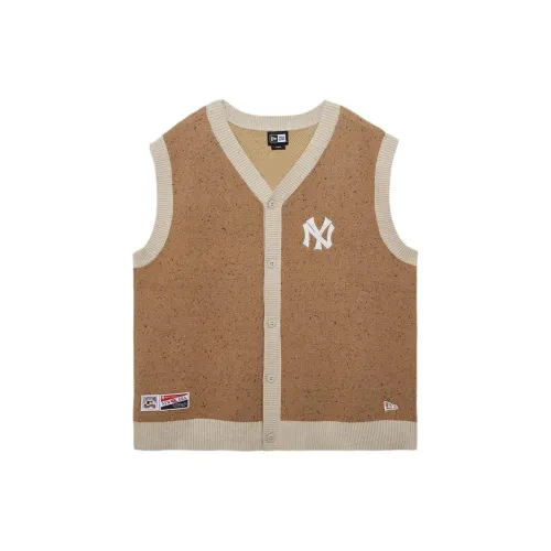 New Era Vests Unisex Khaki