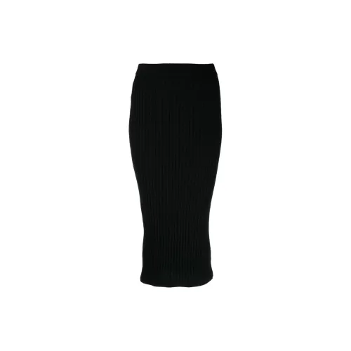 N.Peal Organic Cashmere Ribbed Skirt