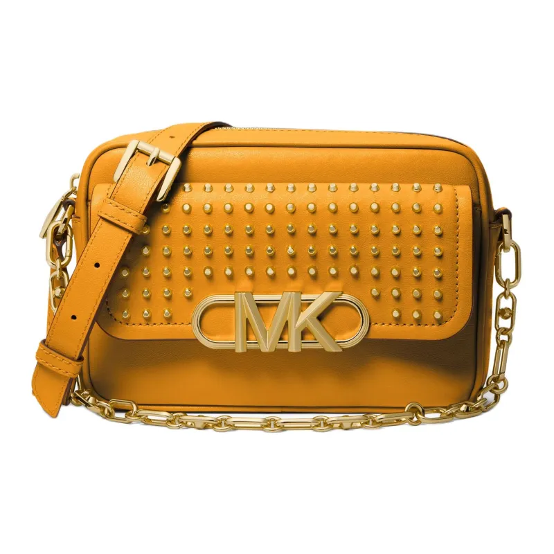 MICHAEL KORS PARKER Cow Leather Camera Bag Shoulder Bag Crossbody Bag Medium Size Women's Saffron-0