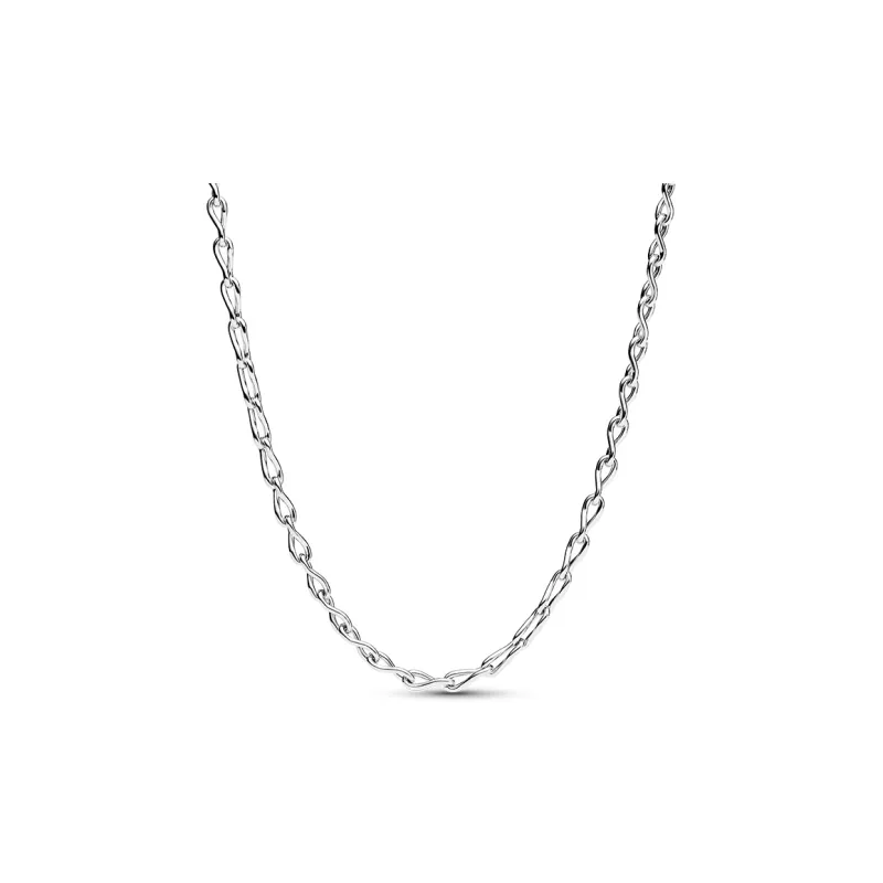 Pandora Sterling Silver Necklaces Women's Silver-0
