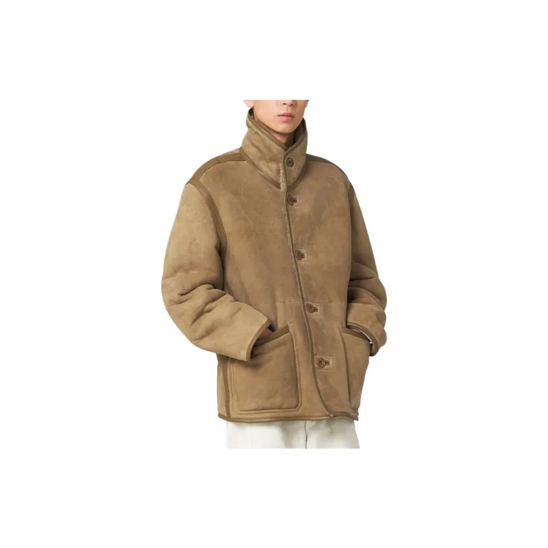 Lemaire Reversible Shearling Coat-1