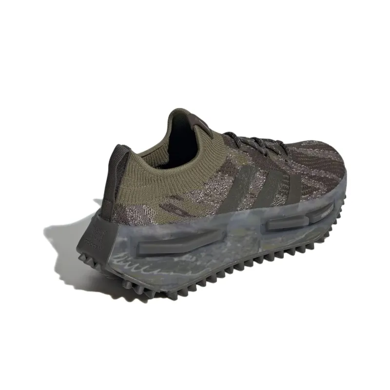 Adidas Originals Nmd S1 Shadow Olive Silver Pebble-3