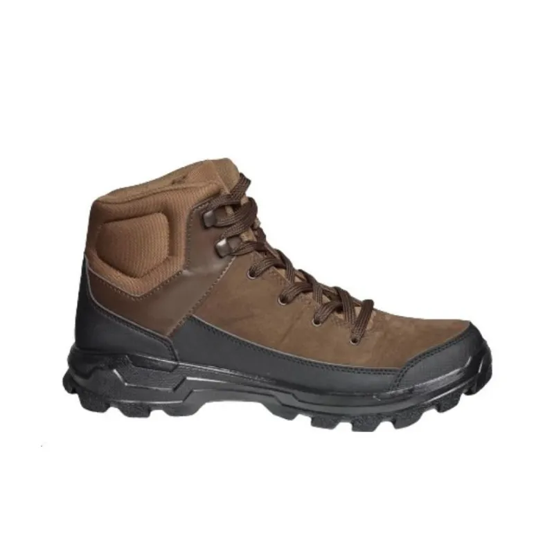 DECATHLON Wildlife 100 Slip-Resistant Mid-Top Hiking Shoes Men's Coffee-1