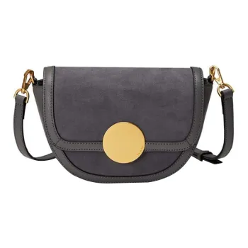 ORYANY Eco Suede Fanny Pack Shoulder Bag Crossbody Bag Women's Cool Gray