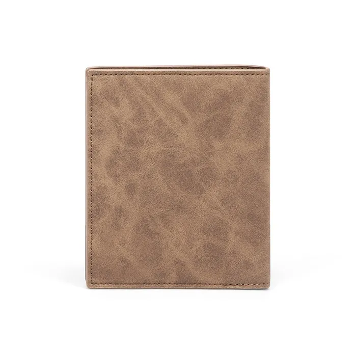 MashaLanti Microfiber Synthetic Leather Card Holder Wallet Regular Men's Coffee-11