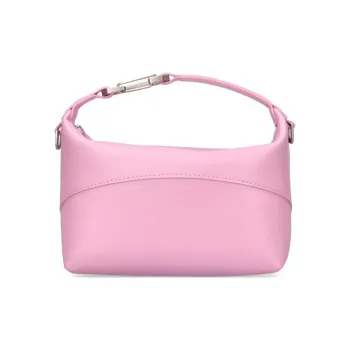 Eera Calfskin Shoulder Bag Crossbody Bag Handbag Women's Light Pink
