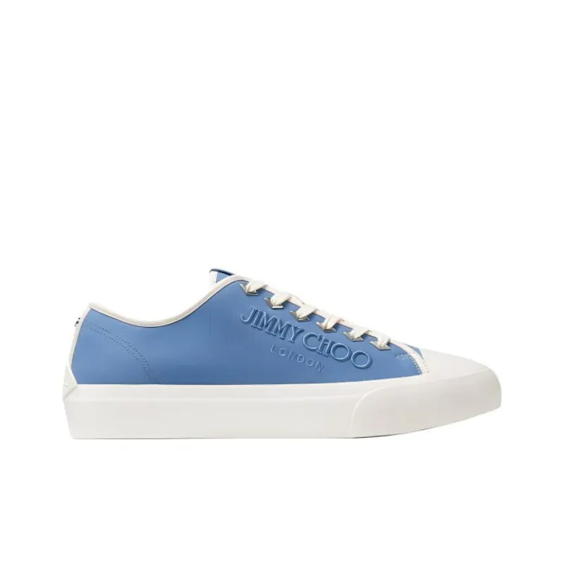 Jimmy Choo Low Top Skateboard Shoes Men's Blue White-1