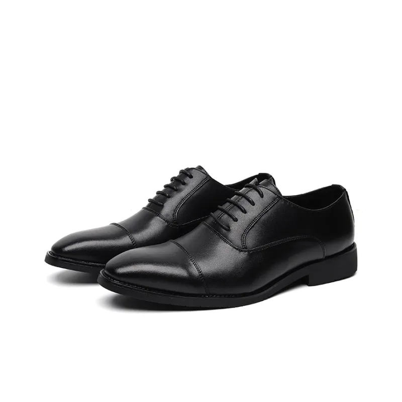 Cachiotti Dress Shoes Men Low Top Black/Brown/Yellow-1