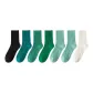 7-Pack (Black+Emerald+Forest Green+Vintage Green+Cream Green *2+White)