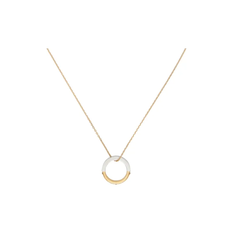 Maison Margiela Brass Glass Necklaces Unisex Gold-0